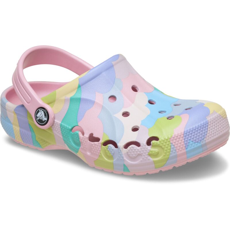 Crocs™ Baya Seasonal Printed Clog Kids' Petal Pink