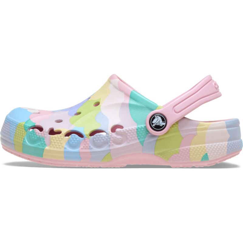 Crocs™ Baya Seasonal Printed Clog Kids' Petal Pink