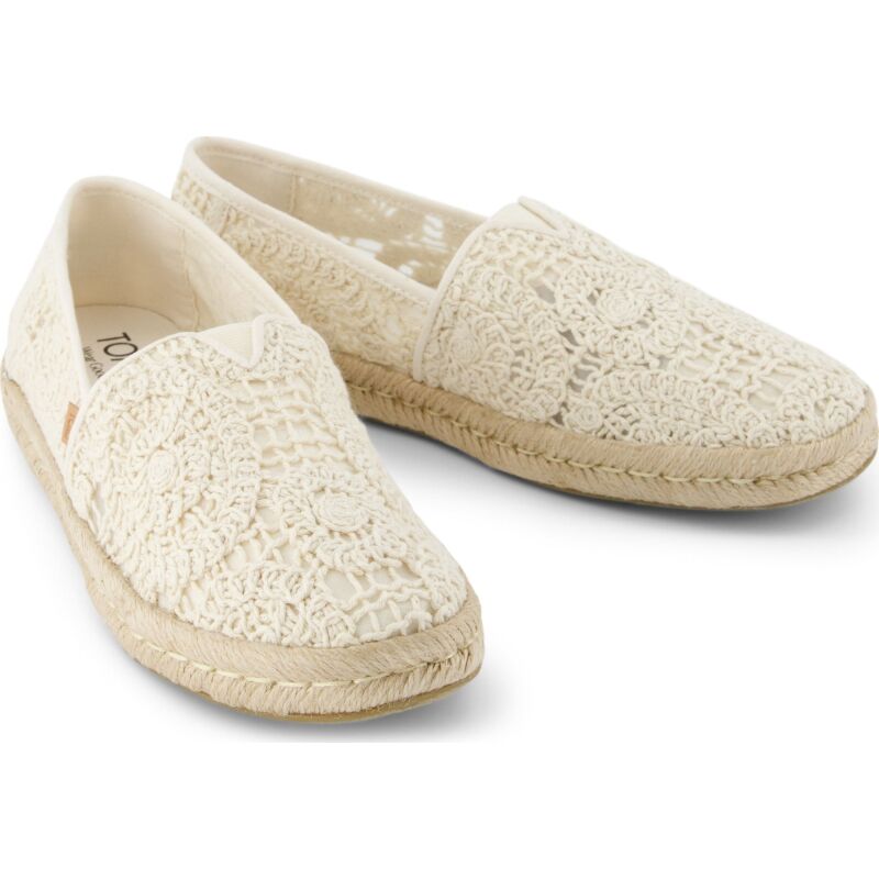 TOMS NATURAL CROCHET LACE 10021941 Natural