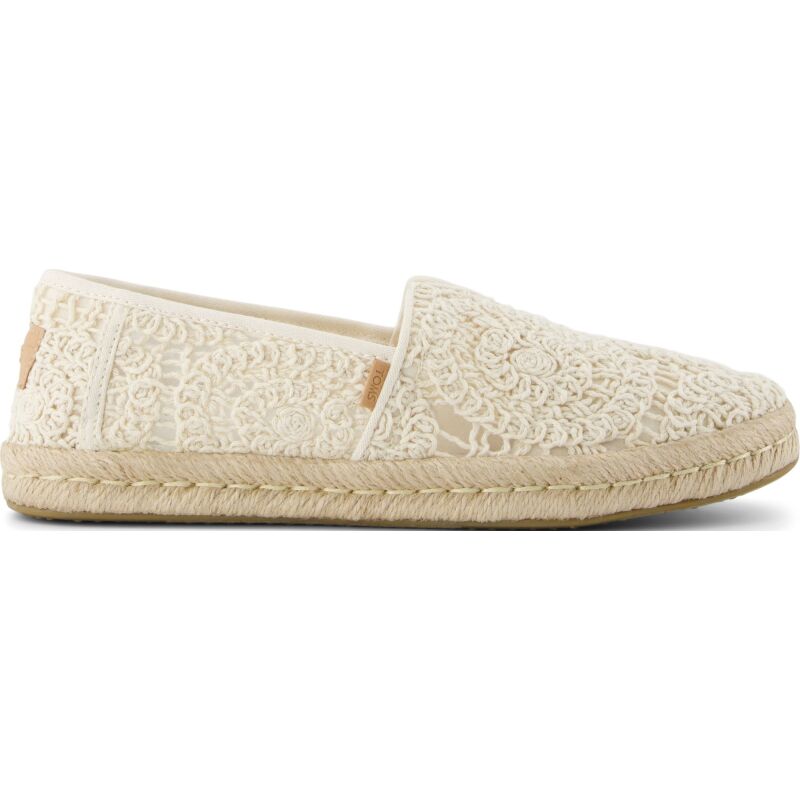 TOMS NATURAL CROCHET LACE 10021941 Natural