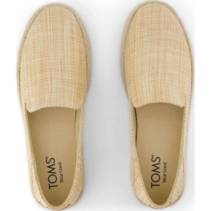 TOMS ALMOND RAFFIA 10021860 Natural