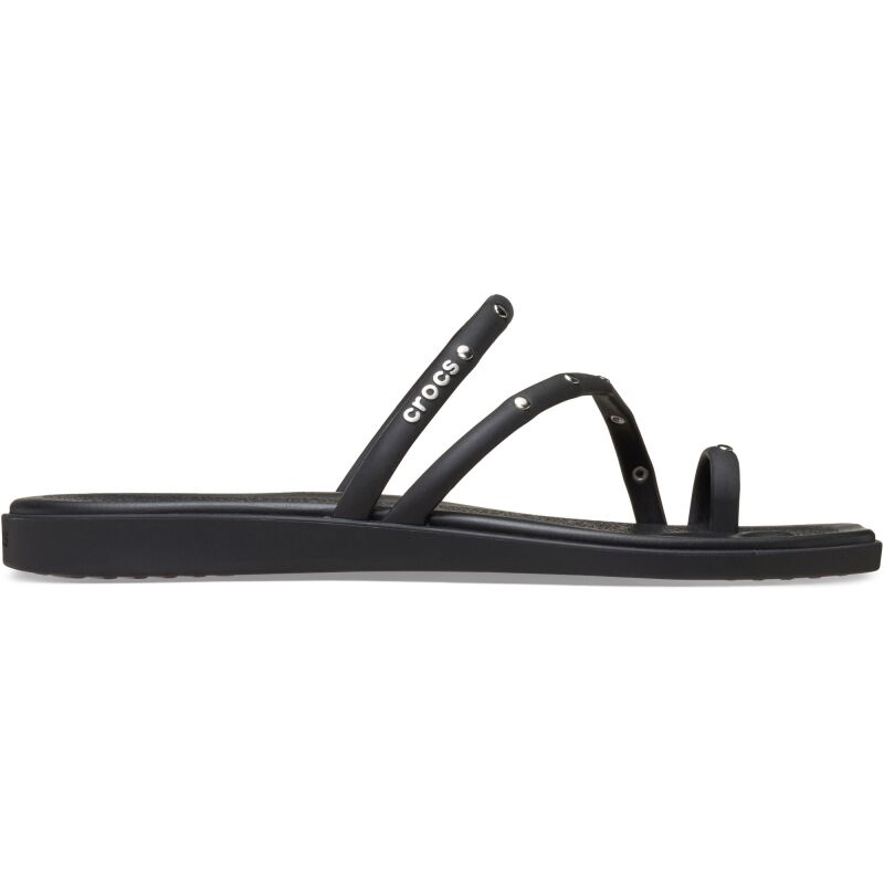 Crocs™ Miami Studded Toe Loop Sandal Black