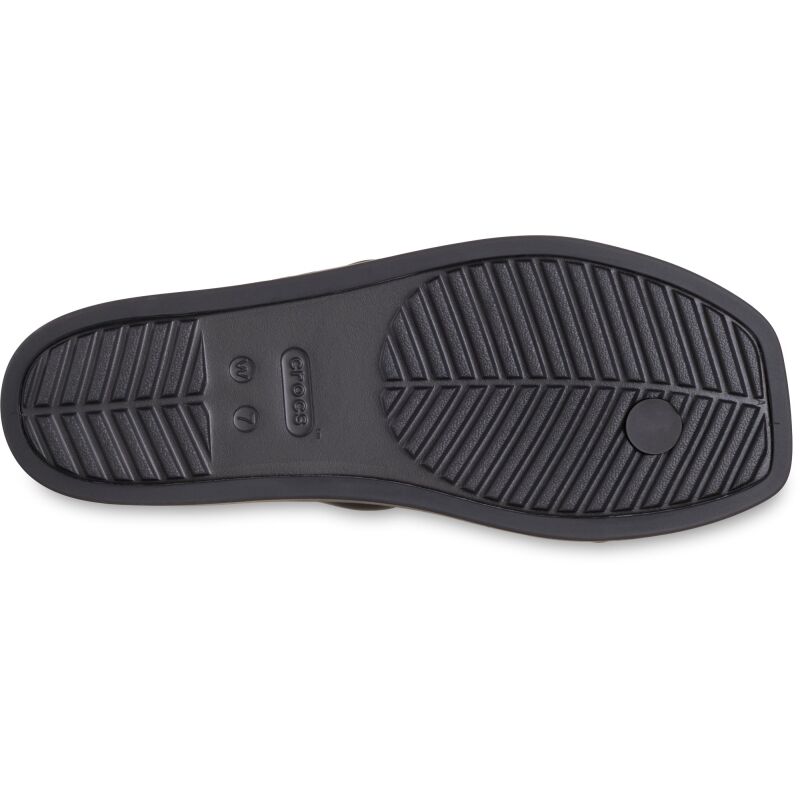 Crocs™ Miami Studded Toe Loop Sandal Black