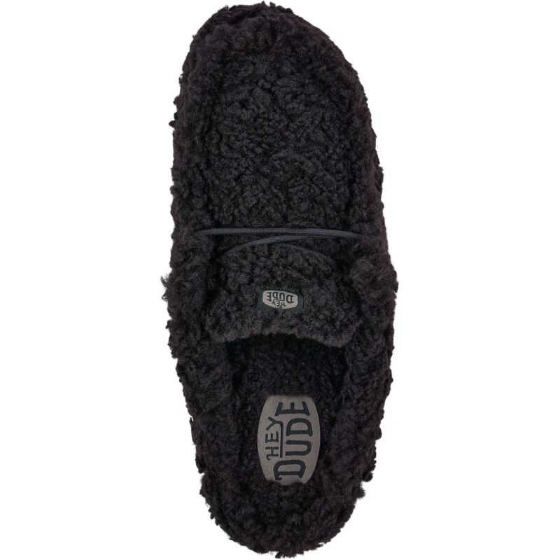 HEYDUDE Wally Slipper Men's Black/Black