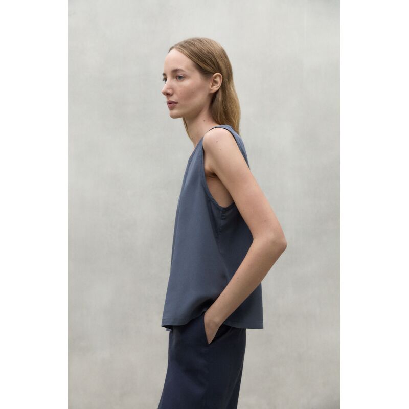 ECOALF Salmaalf Shirt Woman Grey Blue