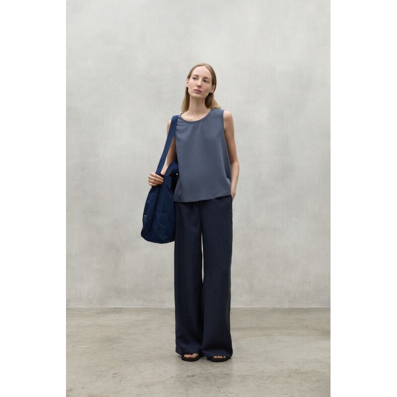 ECOALF Salmaalf Shirt Woman Grey Blue