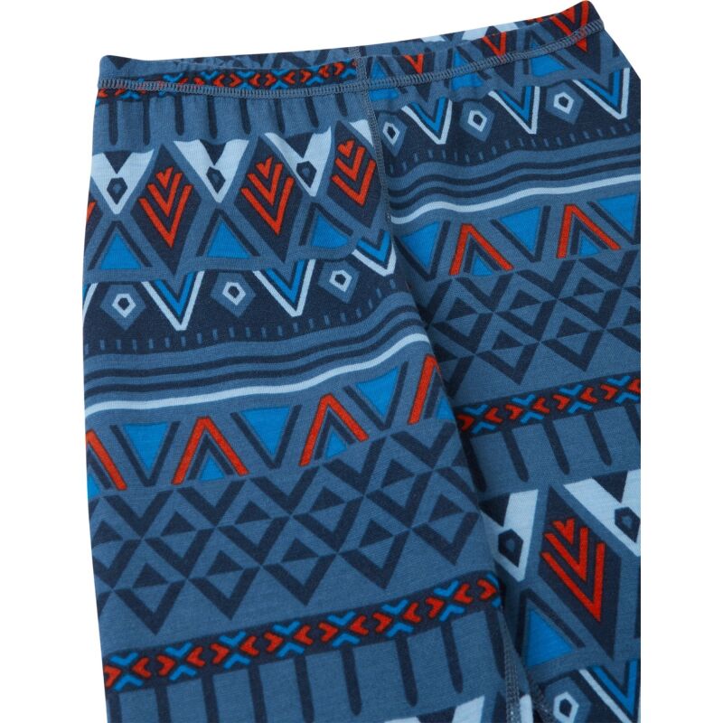 REIMA Taitoa 5200030D Wool-Lyocell Base-Layer Set Blue Ocean 67A6