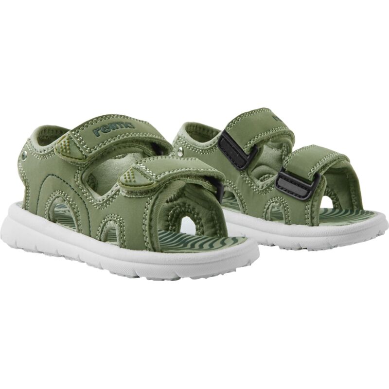 REIMA Toddler Lightweight Sandals Bungee Greyish Green