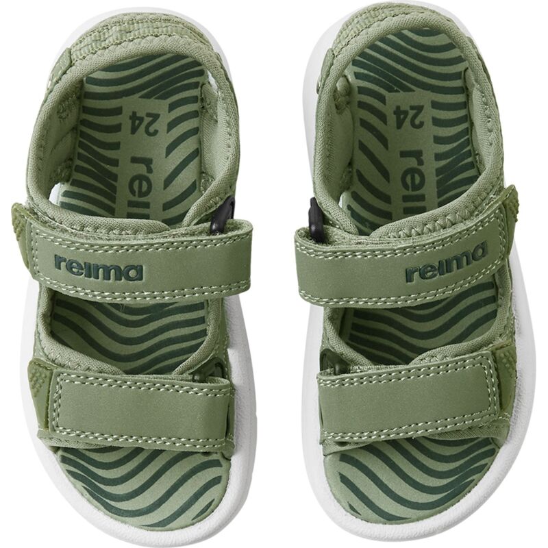 REIMA Toddler Lightweight Sandals Bungee Greyish Green