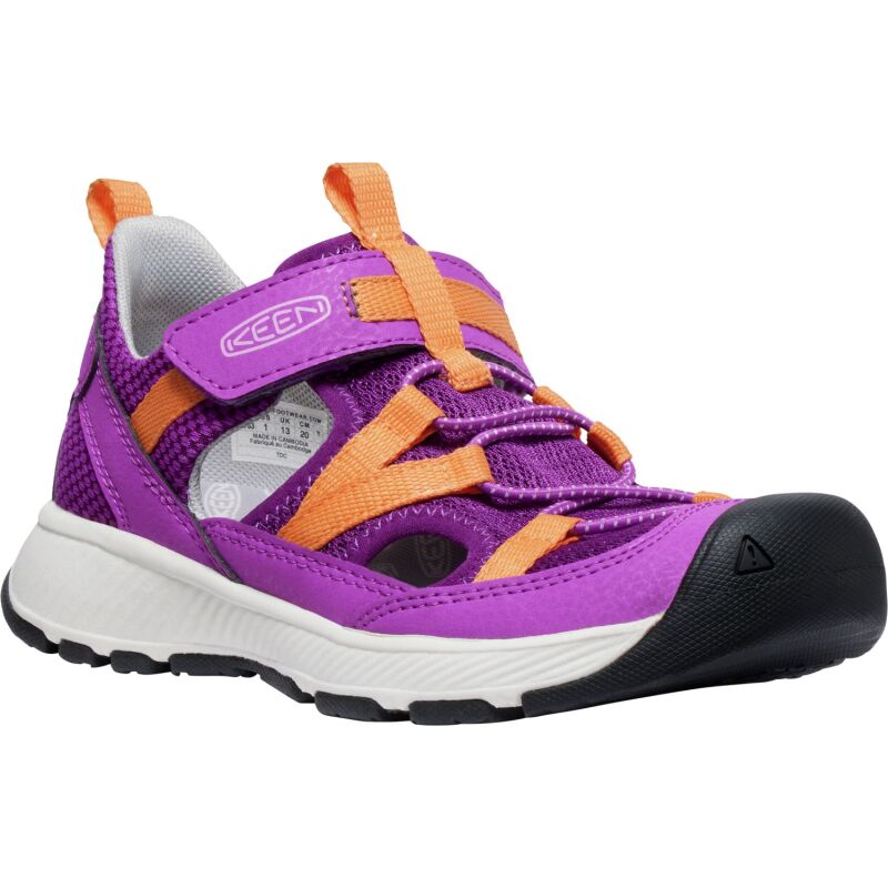 Keen Motozoa Sandal Big Kid's WILLOWHERB/TANGERINE