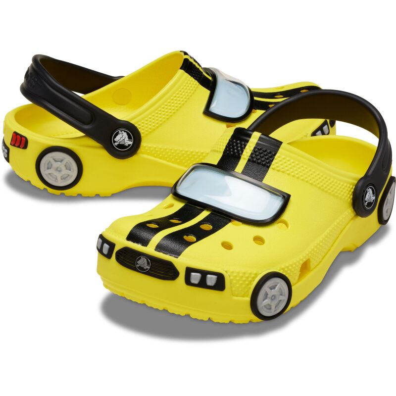 Crocs™ Classic Iam Race Car Clog Kid's 210991 Cyber Yellow