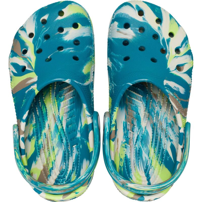 Crocs™ Classic Marbled Clog Toddlers' Limeade/Multi