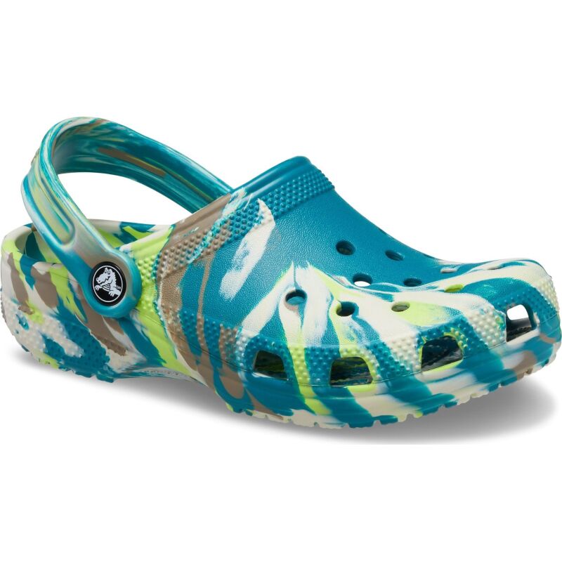Crocs™ Classic Marbled Clog Toddlers' Limeade/Multi