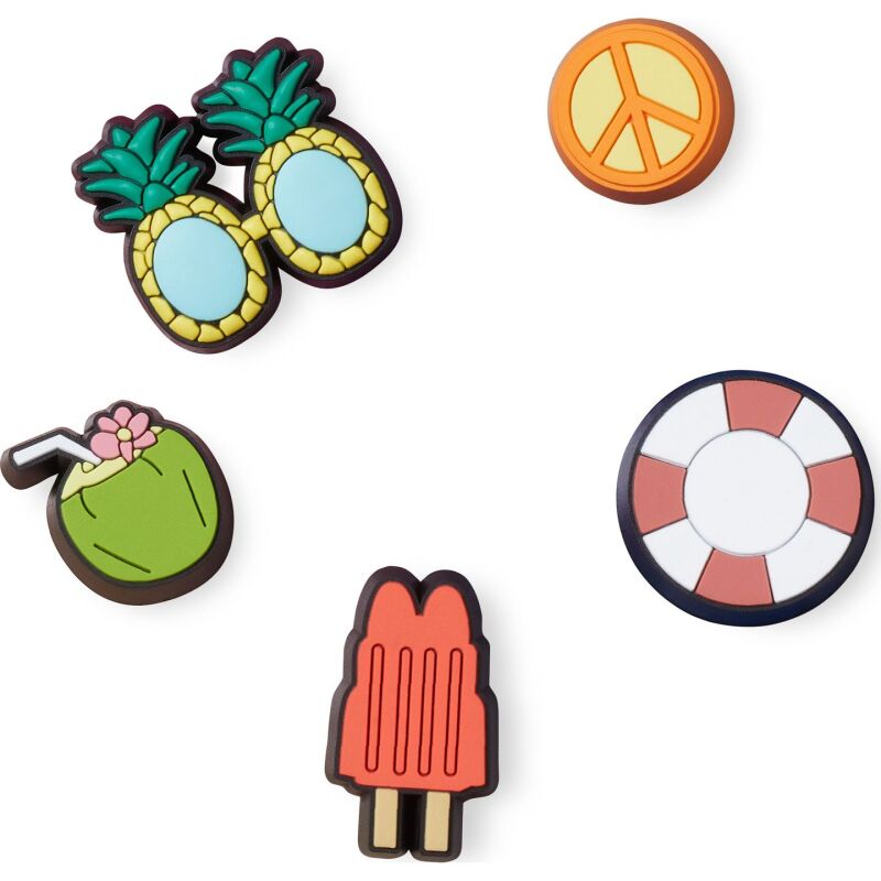 Crocs™ Jibbitz Happy Summer 5 Pack Multi