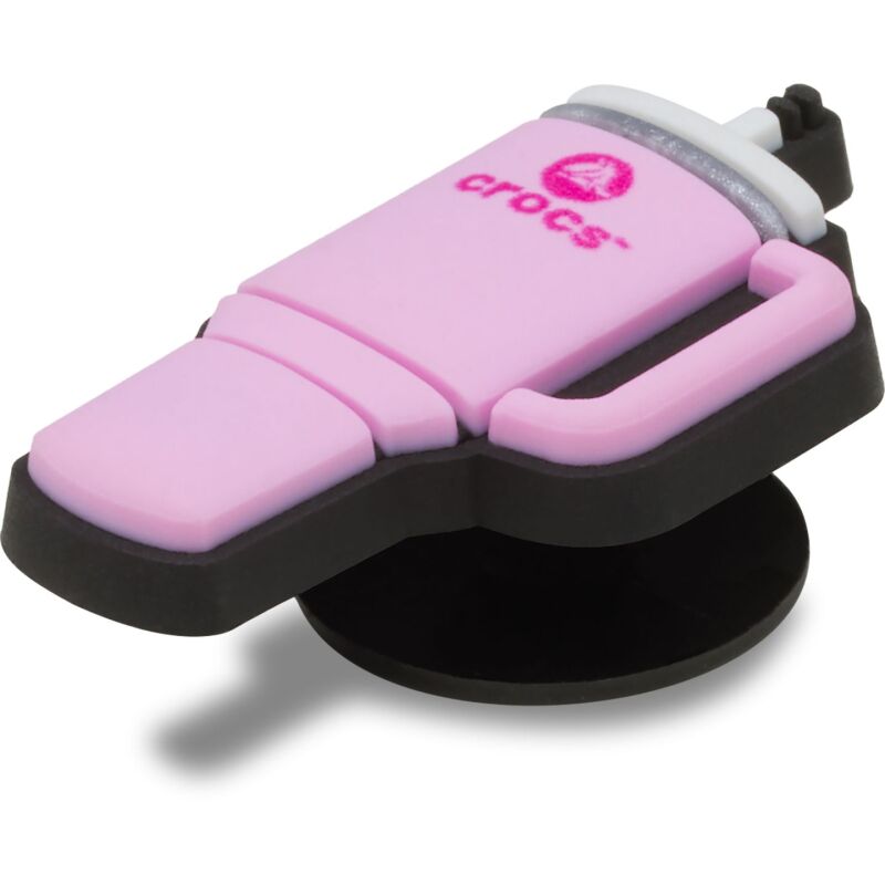 Crocs™ Jibbitz Crocs Pink Water Bottle 