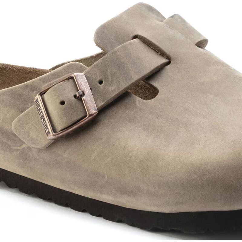 Birkenstock Boston Soft Footbed Oiled Leather Regular Tabacco Brown