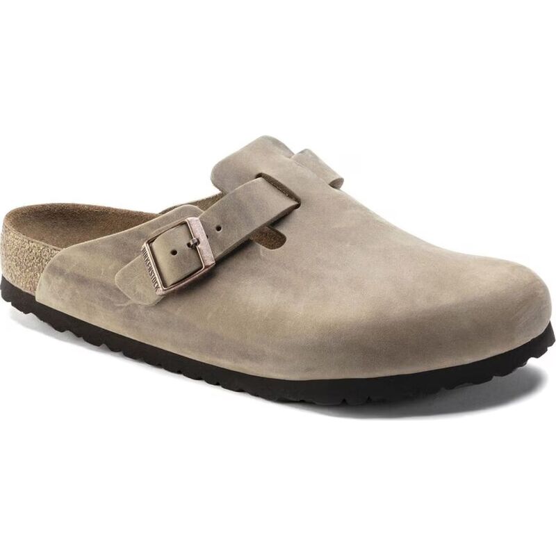 Birkenstock Boston Soft Footbed Oiled Leather Regular Tabacco Brown