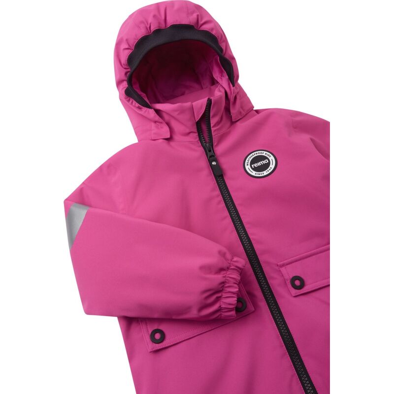 REIMA SYMPPIS 5100045B waterproof insulated jacket ReimaTec Cherry Pink 4880
