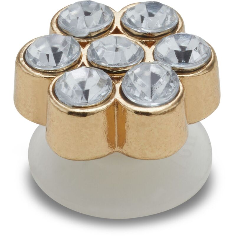 Crocs™ Jibbitz Tiny Silver Gem Flower 