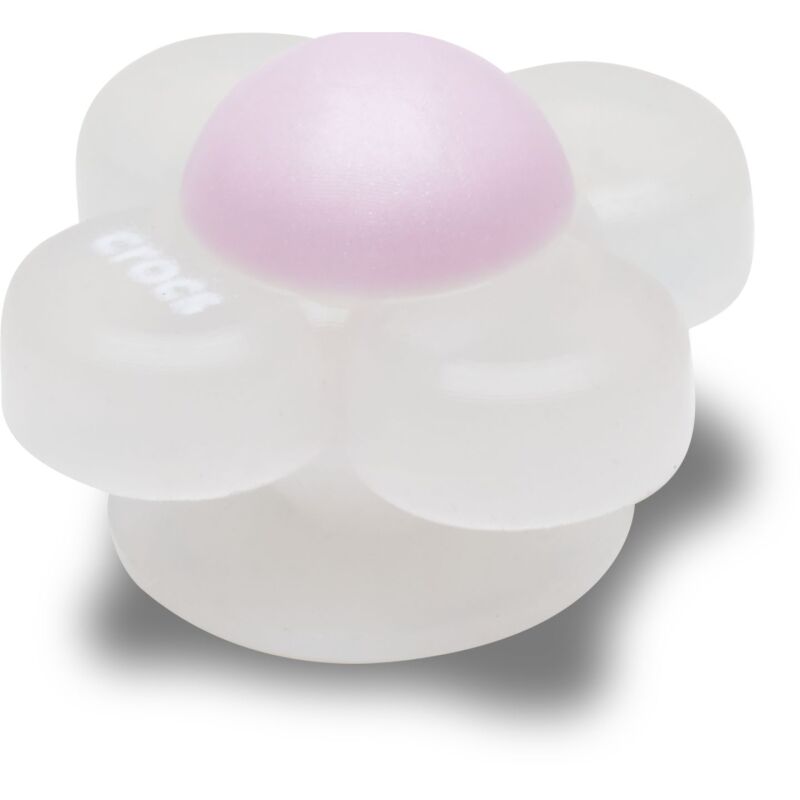 Crocs™ Jibbitz Iridescent Flower With Purple 