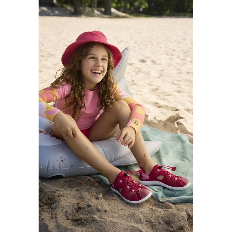 REIMA Barefoot Sandals Valoa 5400157B Bright Berry