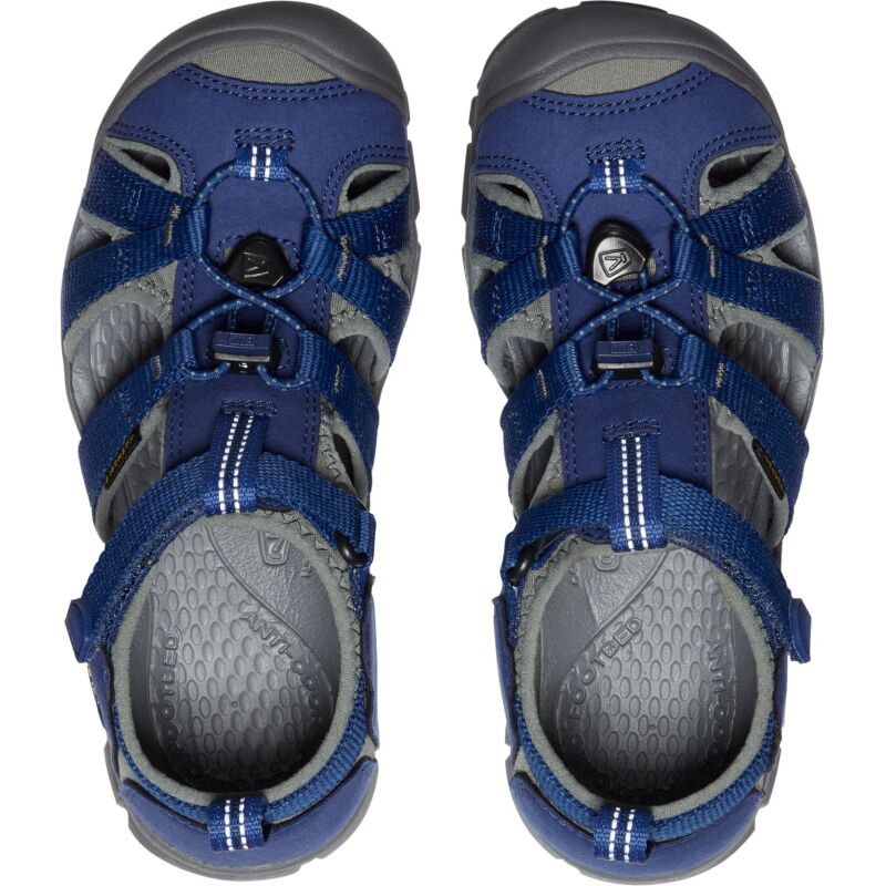 Keen Seacamp II CNX Big Kid's Blue Depths/Gargoyle