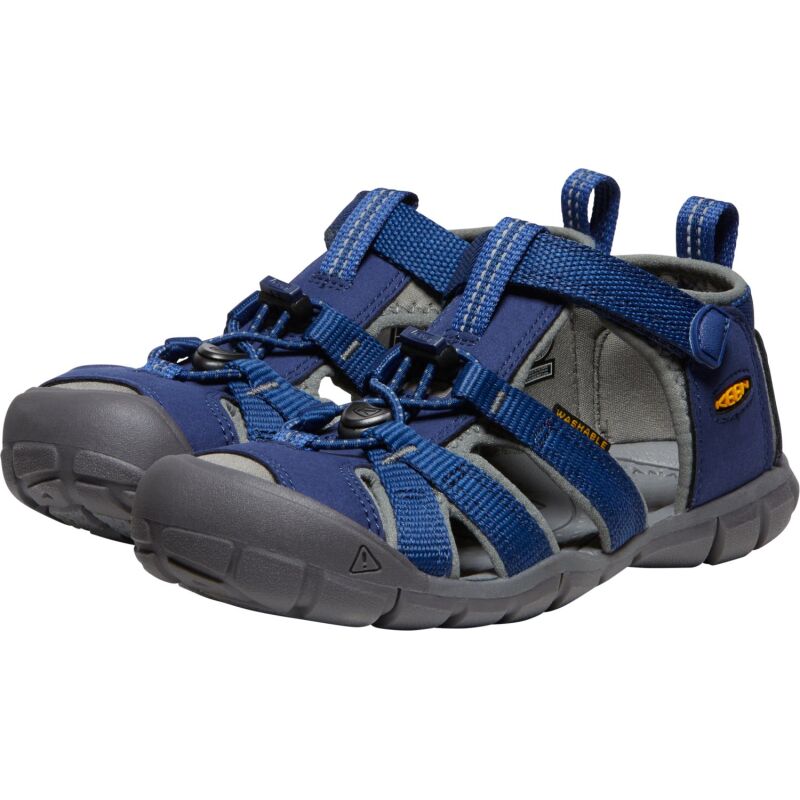 Keen Seacamp II CNX Big Kid's Blue Depths/Gargoyle