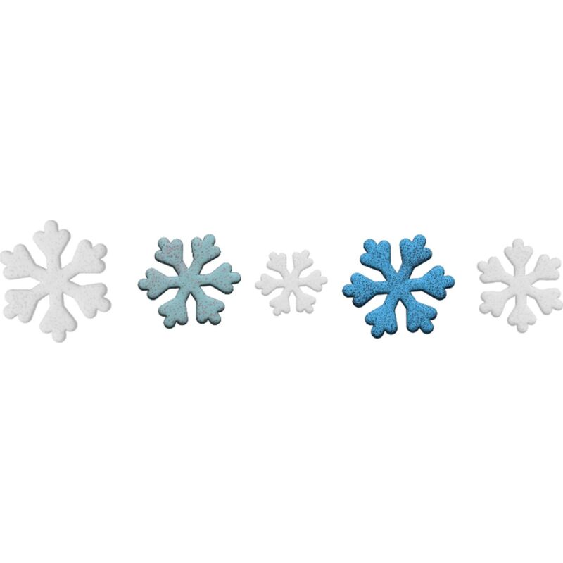 Crocs™ Jibbitz Snowflakes 5 Pack 