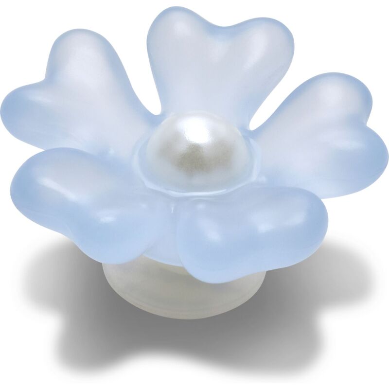 Crocs™ Jibbitz Blue Frost Matte Pearl Flower 