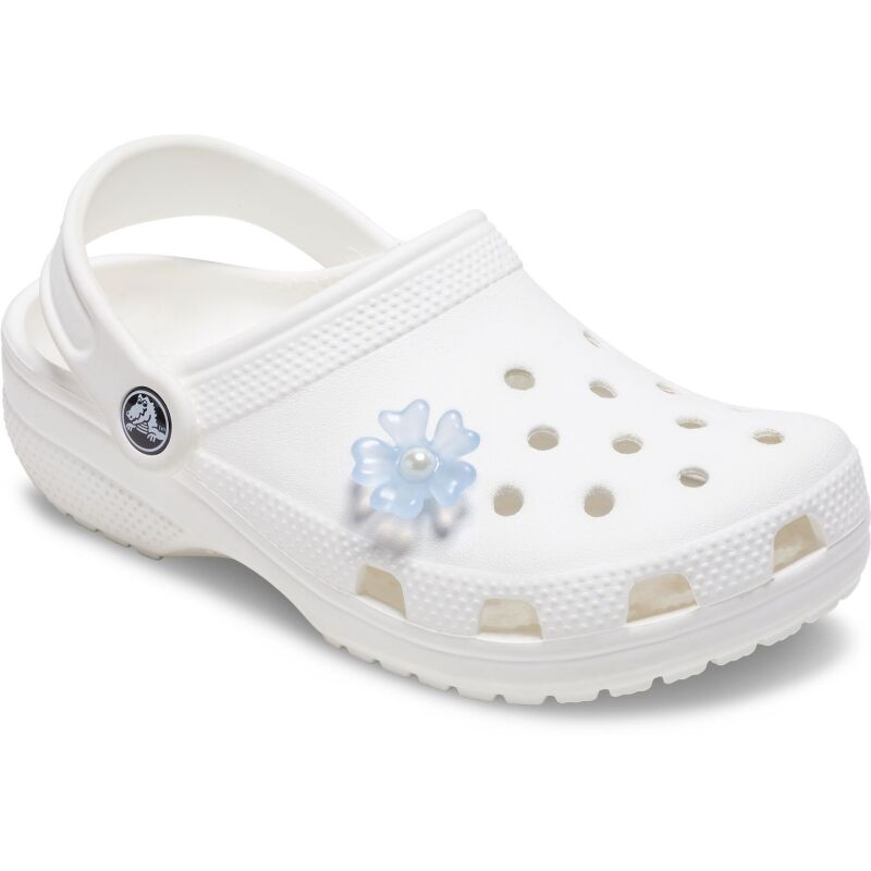 Crocs™ Jibbitz Blue Frost Matte Pearl Flower 