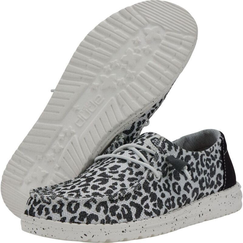 HEYDUDE Wendy Leopard Women 40735 Black/Grey