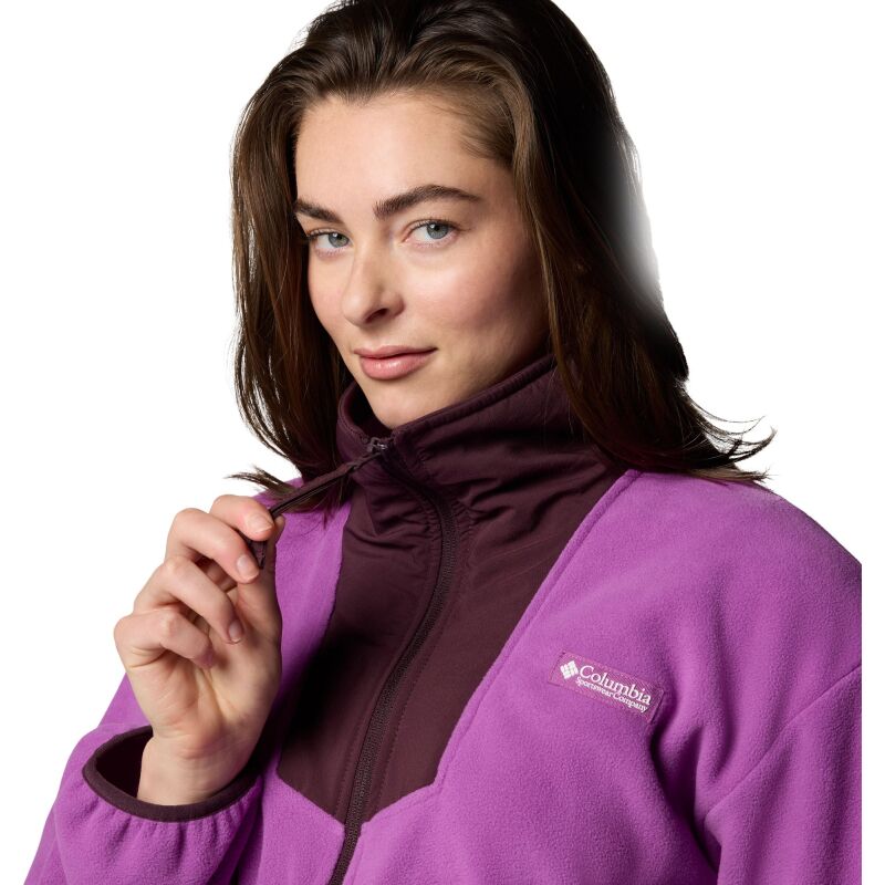 Columbia Sequoia Grove Full Zip Fleece Women's Razzle/ Moonvista