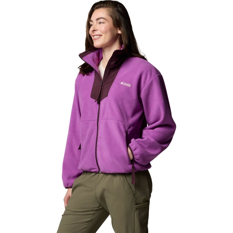 Columbia Sequoia Grove Full Zip Fleece Women's Razzle/ Moonvista