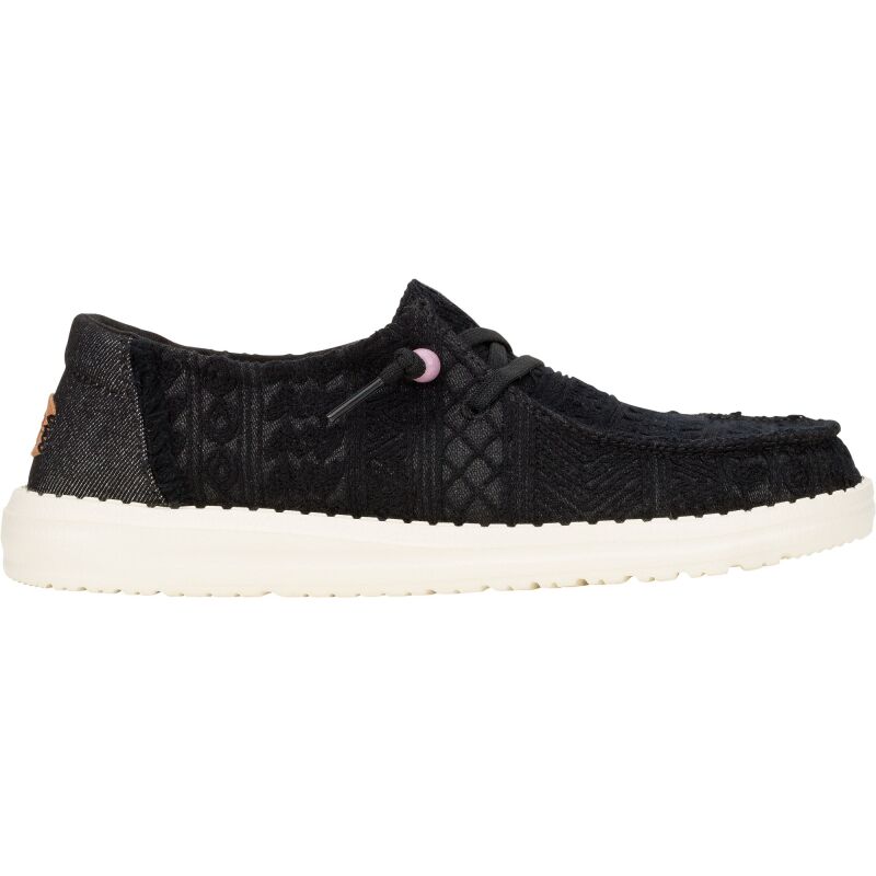 HEYDUDE Wendy Crochet Lace Women Black