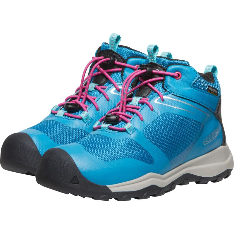 Keen Wanduro Mid WP Fjord Blue/Fuchsia Purple