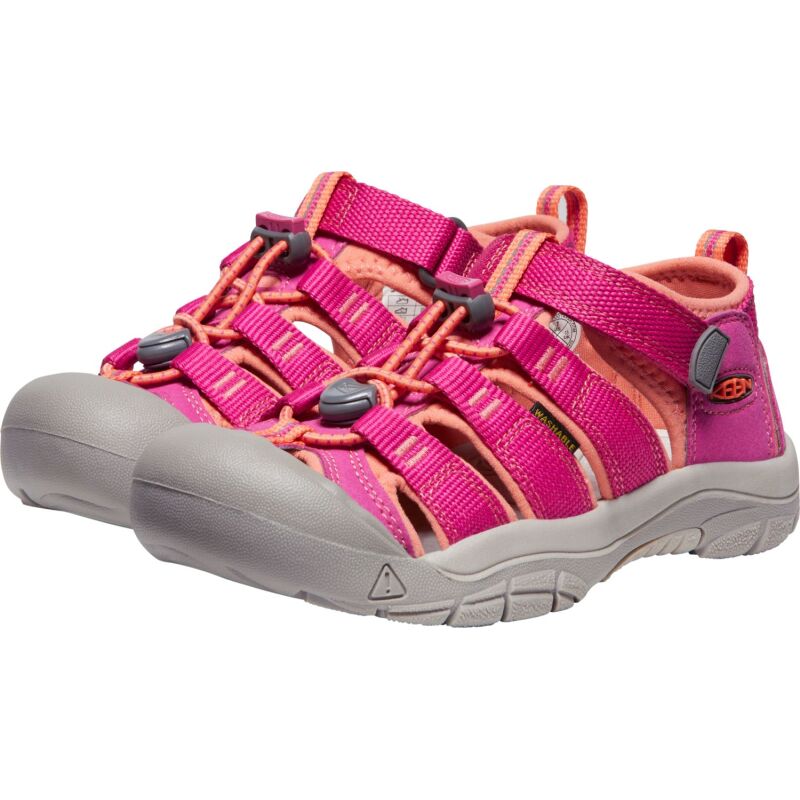 Keen Newport H2 Big Kid's Very Berry/Fusion Coral