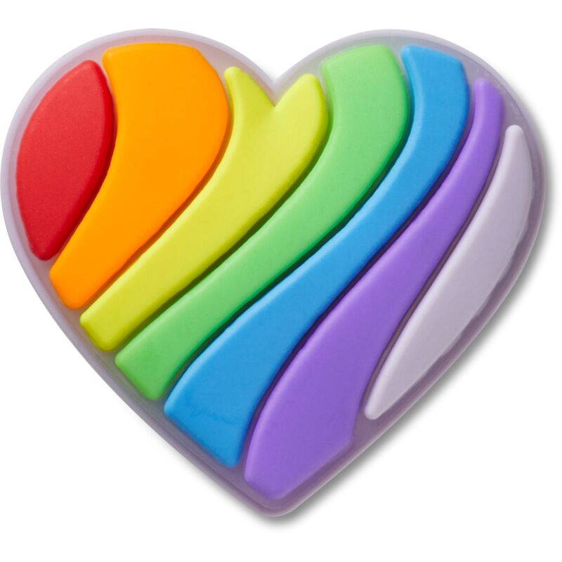 Crocs™ Jibbitz Pride Rainbow Heart 