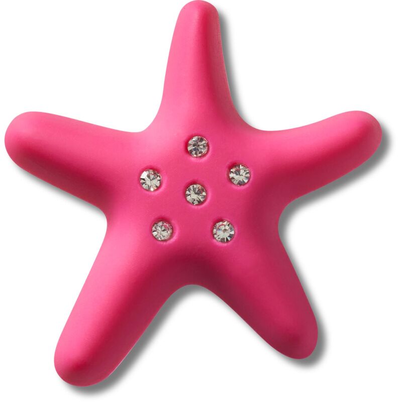 Crocs™ Jibbitz Pink Starfish With Gems 