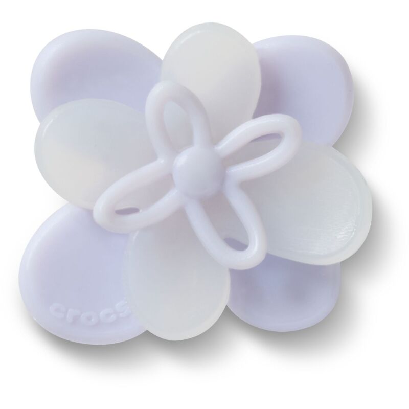 Crocs™ Jibbitz Blooming Light Blue Flower 