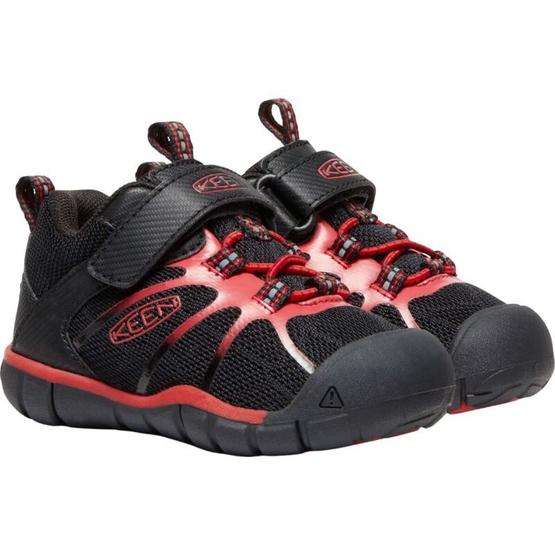 Keen Chandler 2 CNX Toddler's Black/Red Carpet