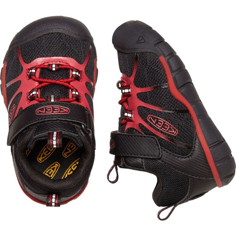 Keen Chandler 2 CNX Toddler's Black/Red Carpet