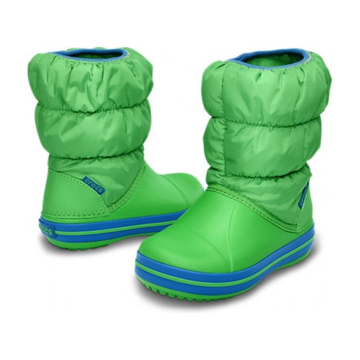 Crocs™ Kids' Winter Puff Boot Salati/Sinine