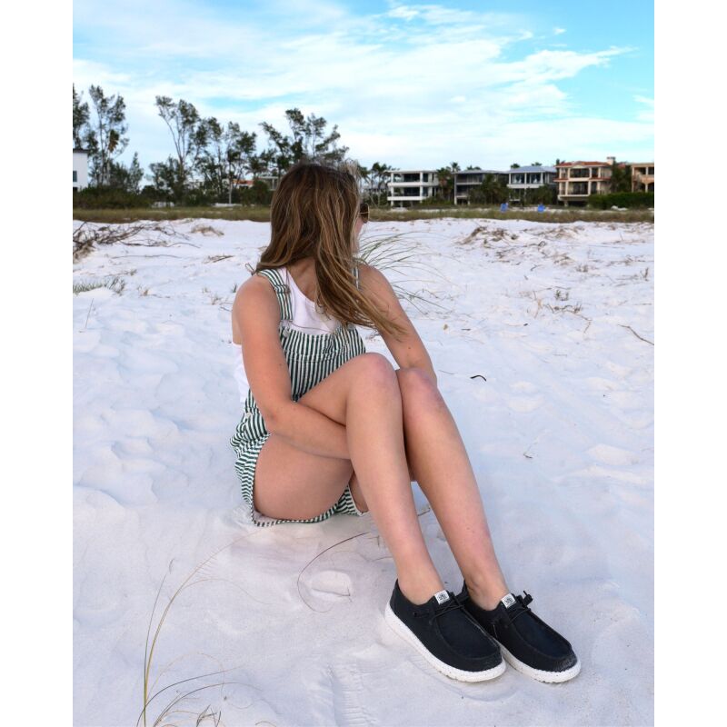 HEYDUDE Wendy Stretch Canvas Women 40902 Black