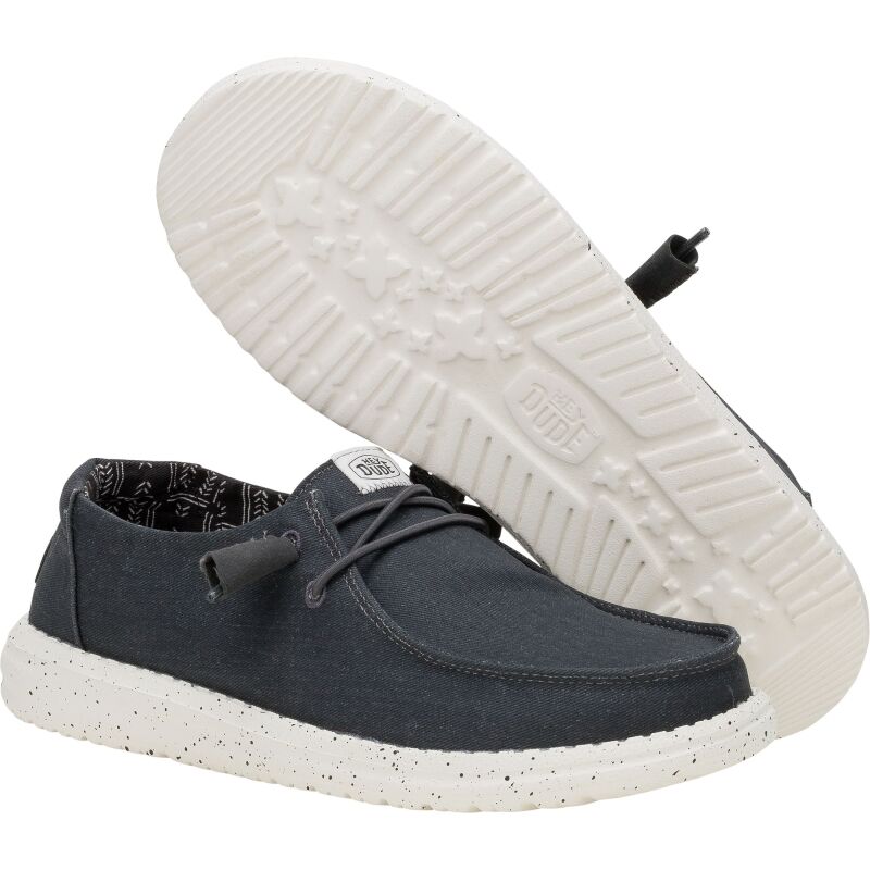 HEYDUDE Wendy Stretch Canvas Women 40902 Black