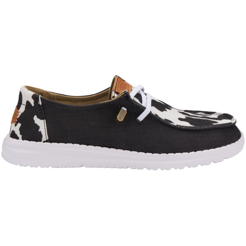 HEYDUDE Wendy Animal Women 41037 Black/Cow