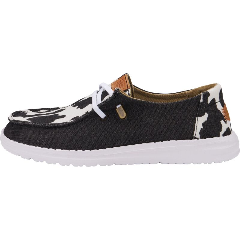 HEYDUDE Wendy Animal Women 41037 Black/Cow