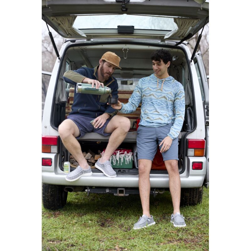HEYDUDE Wally Stretch Sox Men's 41898 Grey