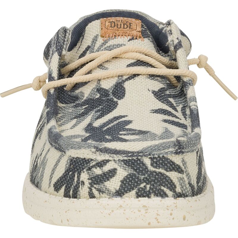 HEYDUDE Wally Palm Jute Men 43087 Egret/Cloud Blue