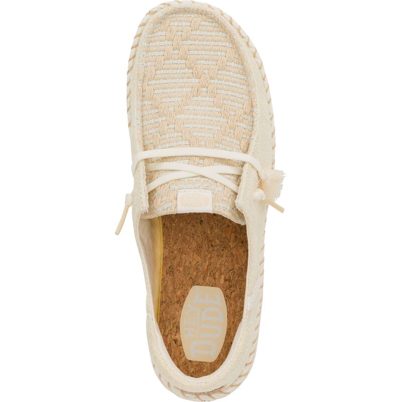 HEYDUDE Wendy Funk Coastal Jute Women 43182 Egret