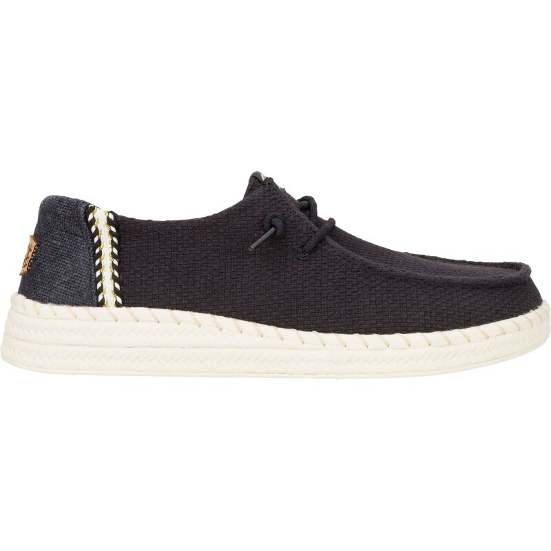 HEYDUDE Wendy Espadrille Woven  43681 Black